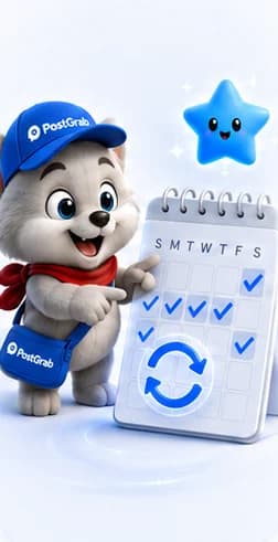 Buddy ตั้งโพสต์ซ้ำตามรอบ · cycle calendar
