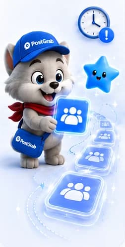 Buddy โพสต์ทีละกลุ่ม · queue รอ + clock